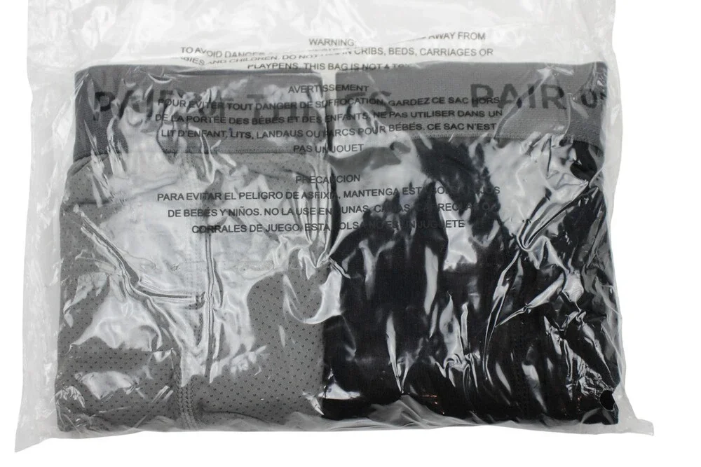 Pair Of Thieves SuperFit Boxer Brief Underwear Mens S Black Grey 2 Pack